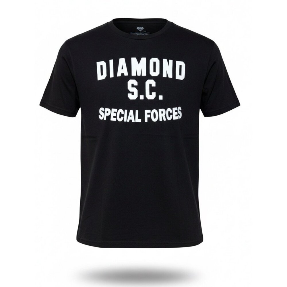 DIAMOND SUPPLY COMPANY SPECIAL FORCES T SHIRT SIZE SMALL BLACK